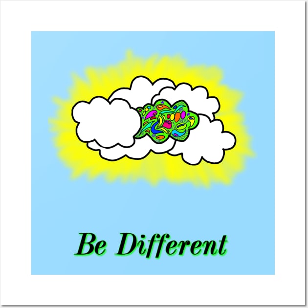 Be Different Wall Art by Bright by Me